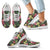 Hawaii Palm Leaves Pineapples Jungle Leaf Sneaker Kid's Sneakers White - Polynesian Pride