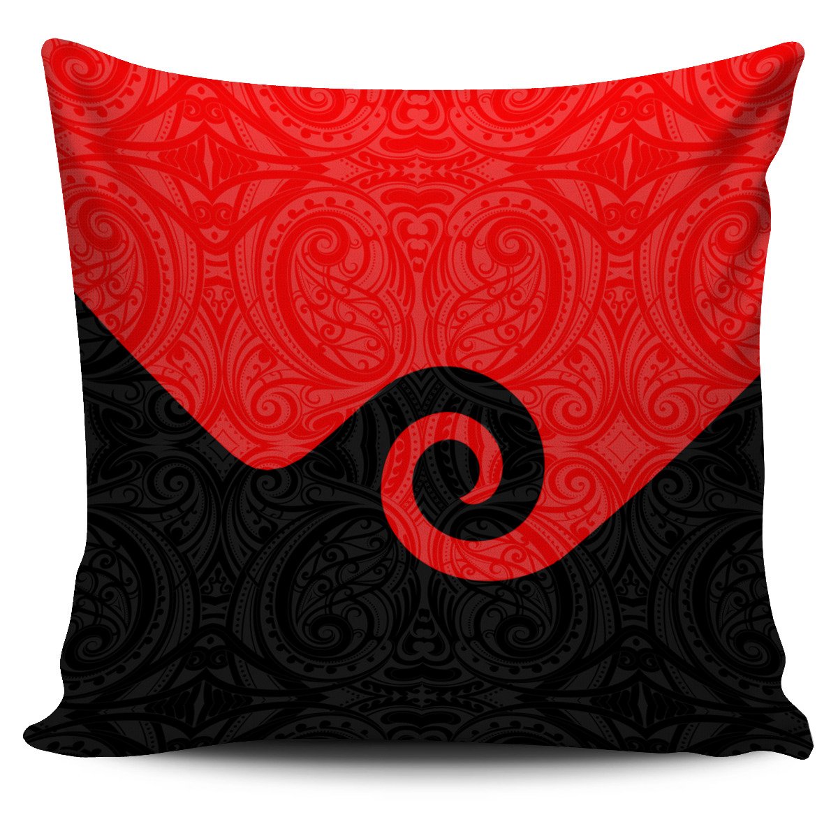 New Zealand Maori Koru Pillow Cover - Polynesian Pride