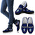 Guam Slip On - Polynesian Design Men Black - Polynesian Pride
