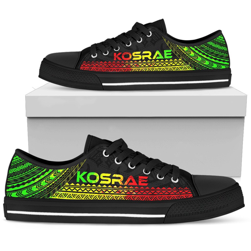 Kosrae Low Top Shoes - Polynesian Reggae Chief Version - Polynesian Pride