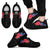 Samoa Sneakers - Samoa Coat Of Arms & Flag Wing - A8 Unisex White - Polynesian Pride
