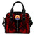 Tahiti Shoulder Handbag - Polynesian Tattoo Red One Size Red - Polynesian Pride