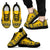 Niue Sneakers - Niue Polynesian Chief Tattoo Yellow Version Unisex Black - Polynesian Pride