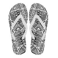 Polynesian 11 Flip Flops Women White - Polynesian Pride
