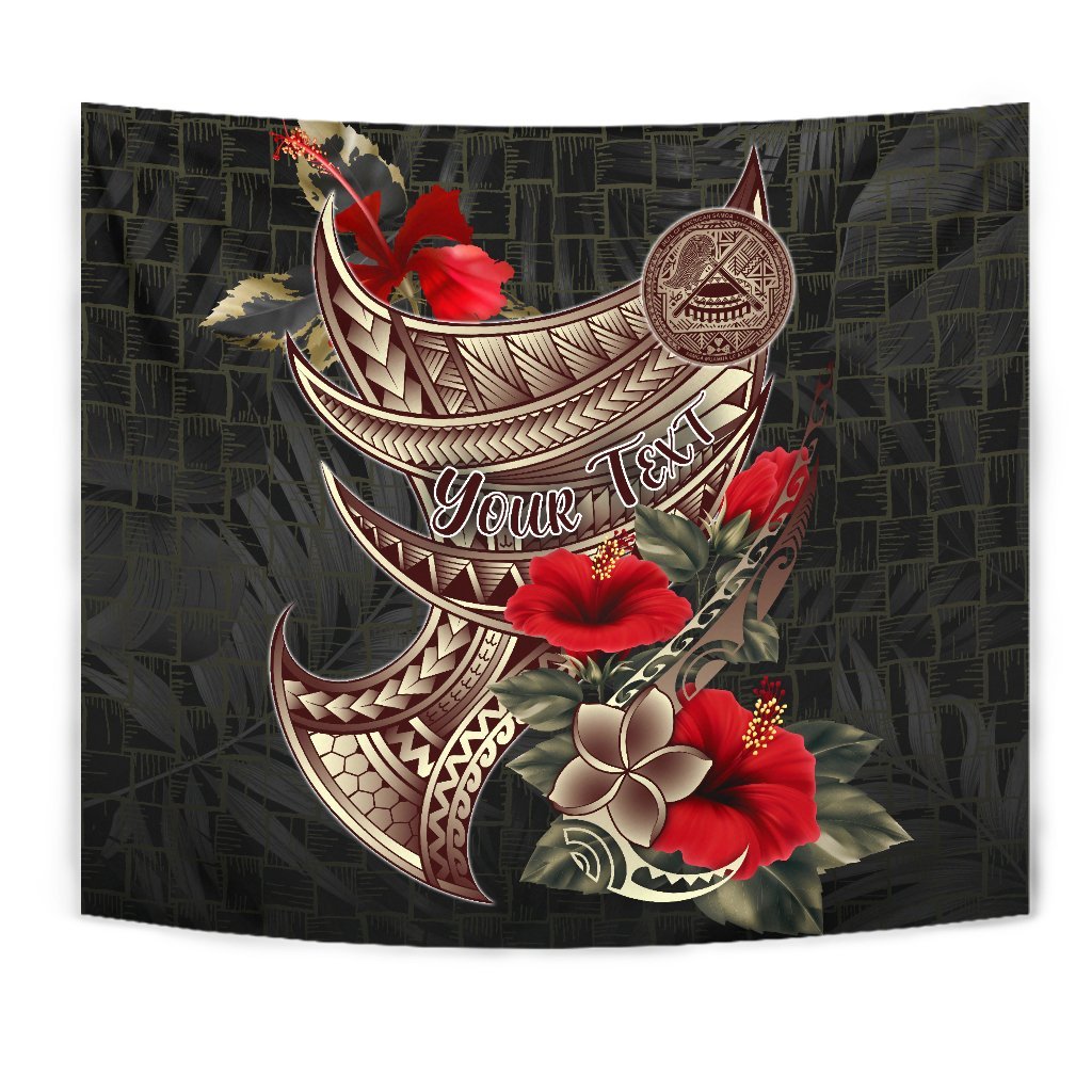 American Samoa Custom Personalised Tapestry - Polynesian Tribal Vintage Style - Polynesian Pride