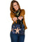 Personalized - Hawaii Kakau Polynesian Turtle Map Shoulder Handbag - Indigo Ver 1 - Polynesian Pride
