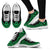 Niue Wave Sneakers - Polynesian Pattern Green Color Women's Sneakers - White - Niue White - Polynesian Pride