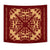 Hawaiian Quilt Vintage Tapestry Wall Tapestry Red - Polynesian Pride