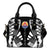 Tahiti Shoulder Handbag - Polynesian Tattoo Black One Size Black - Polynesian Pride