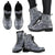 Polynesian Leather Boots Black And White - Polynesian Pride