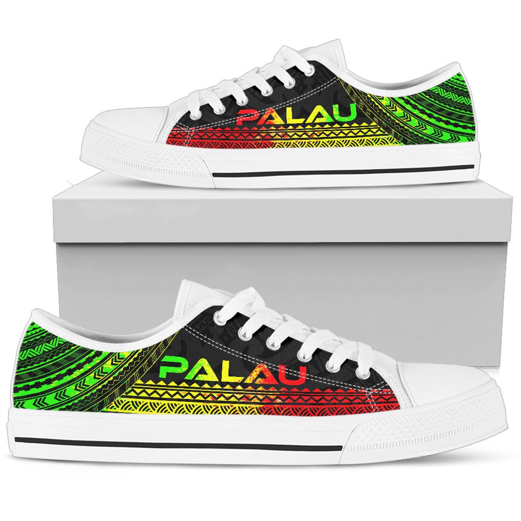 Palau Low Top Shoes - Polynesian Reggae Chief Version - Polynesian Pride