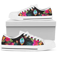 Guam Low Top Shoe - Hibiscus Polynesian Pattern - Polynesian Pride