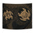 Hawaii Polynesian Turtle Tapestry Gold - Polynesian Pride