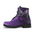 Celtic Leather Boots - Dragon Purple - Polynesian Pride