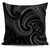 New Zealand Maori Mangopare Pillow Cover Polynesian - Black Pillow Cover One Size Black - Polynesian Pride