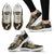 Guam Map and Coat of Arms with Polynesian Pattern Sneakers - Cullinan Style Women's Sneakers - White - TH0 White - Polynesian Pride