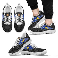 Tokelau Sneakers - Tokelau Coat Of Arms & Flag Wing - A8 - Polynesian Pride