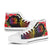Papua New Guinea High Top Shoes - Tropical Hippie Style - Polynesian Pride