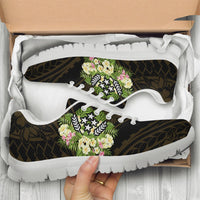Kosrae State Sneakers - Polynesian Gold Patterns Collection - Polynesian Pride