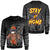 Hawaii Stay At Home Warrior Sweatshirt Unisex Art - Polynesian Pride