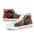 Kosrae State High Top Shoes - Tropical Hippie Style - Polynesian Pride
