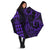 Seal Of Hawaii Polynesian Umbrella Purple - Circle Style Umbrella One Size Purple - Polynesian Pride