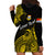 (Custom Personalised) Ribaberiki Kiribati Coat Of Arms Mix Yellow Polynesian Hoodie Dress LT14 - Polynesian Pride
