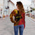 (Custom Personalised) Papua New Guinea Off Shoulder Sweater Style Stalwart Polynesian LT13 - Polynesian Pride