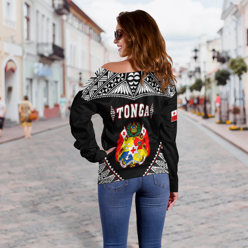 (Custom Personalised) Tonga Hoodie Dress Tongan Kupesi Pattern LT13 - Polynesian Pride