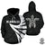 Hawaii Turtle Hoodie Warrior Style - Polynesian Pride