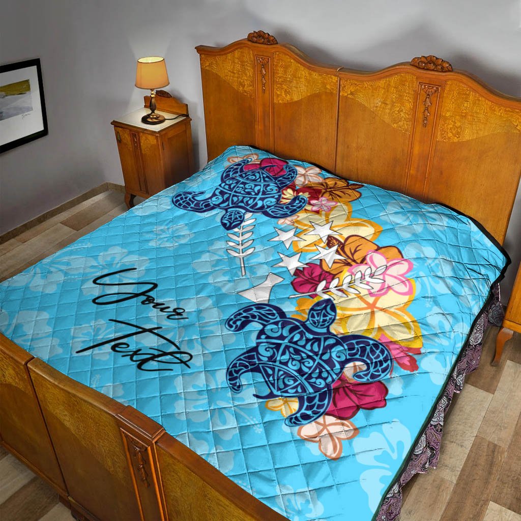 Kosrae Custom Personalised Premium Quilt - Tropical Style - Polynesian Pride