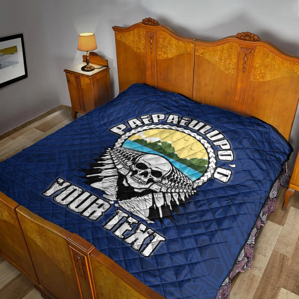 American Samoa Custom Personalised Premium Quilt - Paepaeulupo'o Aua (Ver 2) - Polynesian Pride