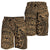 Polynesian Hawaiian Style Tribal Tattoo Gold Men's Short Gold - Polynesian Pride