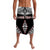 Custom Tonga Lavalava Tongan Kupesi Pattern LT13 Black - Polynesian Pride