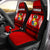 Tonga Car Seat Covers - Tongan Pattern LT13 Universal Fit Red - Polynesian Pride