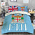 Fiji Bedding Sets - Fijian patterns ver2 Blue - LT20 - Polynesian Pride