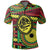 Guam Polo Shirt Chamorro Rasta Unisex Black - Polynesian Pride