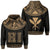 Hawaii Kanaka Polynesian Hoodie Divinity Gold Unisex Gold - Polynesian Pride