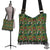 Hawaii Tropical Flamingo Hibiscus Crossbody Boho Handbag Crossbody Boho Handbag One Size Green - Polynesian Pride