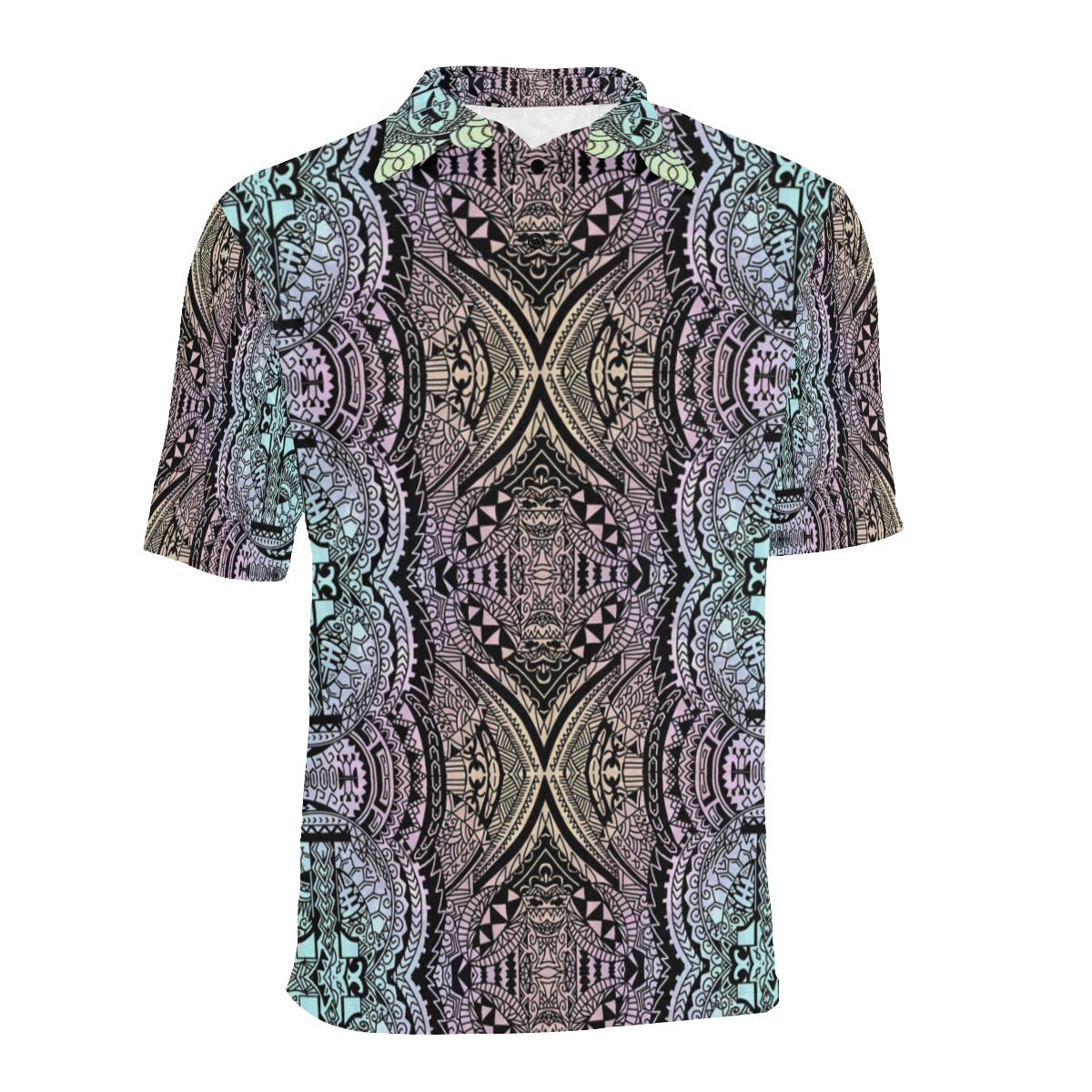 Polynesian Polo Shirt Blur - Polynesian Pride