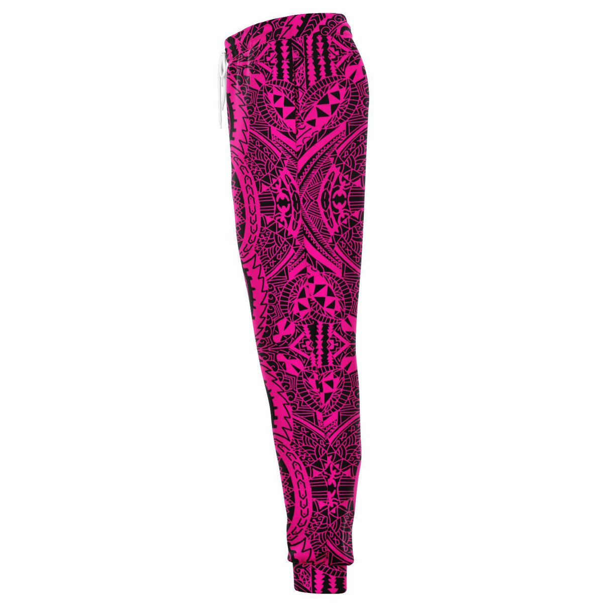 Polynesian Symmetry Pink Joggers - Polynesian Pride