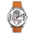 Guam Polynesian Seal Watch Brown Leather - Polynesian Pride