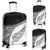 Paua Shell Maori Silver Fern Luggage Covers White White - Polynesian Pride