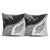 Signature Custom, Paua Shell Maori Silver Fern Pillow Cover Pillow Cover One Size White - Polynesian Pride