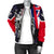 Polynesian Pride Jacket - Hawaii King Flag Polynesian Women's Bomber Jacket - Purple - Polynesian Pride