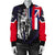 Polynesian Pride Jacket - Hawaii King Flag Polynesian Women's Bomber Jacket - Purple - Polynesian Pride