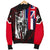 Polynesian Pride Jacket - Hawaii King Flag Polynesian Women's Bomber Jacket - Red - Polynesian Pride