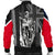 Polynesian Pride Jacket - Hawaii King Flag Polynesian Men's Bomber Jacket - Blue - Polynesian Pride