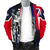 Polynesian Pride Jacket - Hawaii King Flag Polynesian Men's Bomber Jacket - Blue - Polynesian Pride