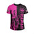 Polynesian Pride Tee Hawaii King Polynesian T shirt Lawla Style Pink - Polynesian Pride